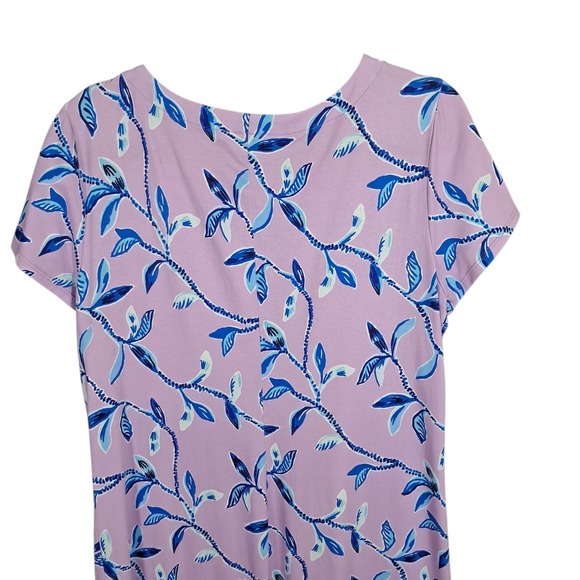 Lilly Pulitzer Slathouse Jungle Sophiletta‎ UPF50+ Dress Purple Iris XL Elephant - Picture 6 of 11